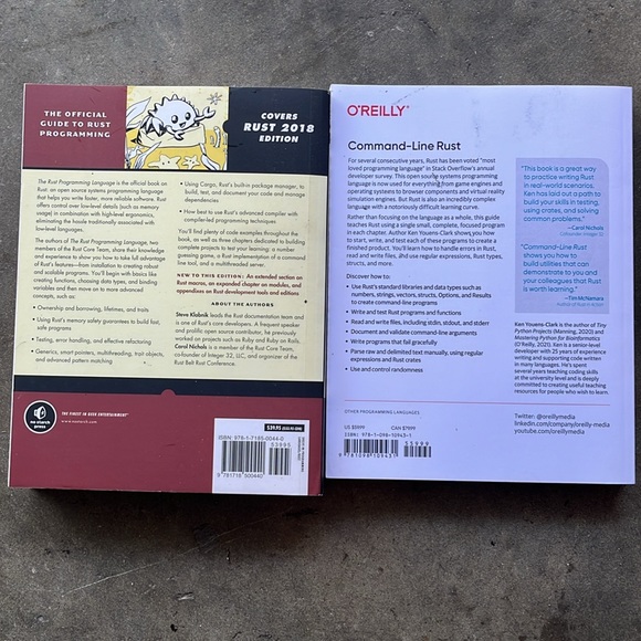 RUST programming books and Swift in Depth - Picture 3 of 4